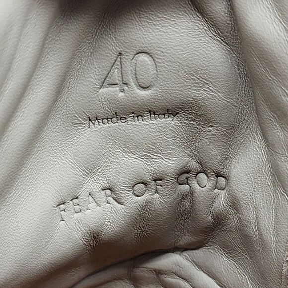 Fear of God Hiking High-top Sneakers - Nubuck Leather - Beige - 40 7US NWB - Picture 8 of 8